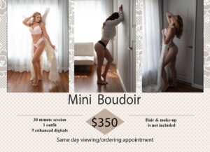 Orlando boudoir mini session